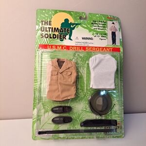 The Ultimate Soldier U.S. USMC Drill Sergeant by 21st Century Toys